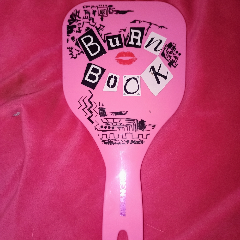Pink Burn Book Hand Mirror Mean Girls
